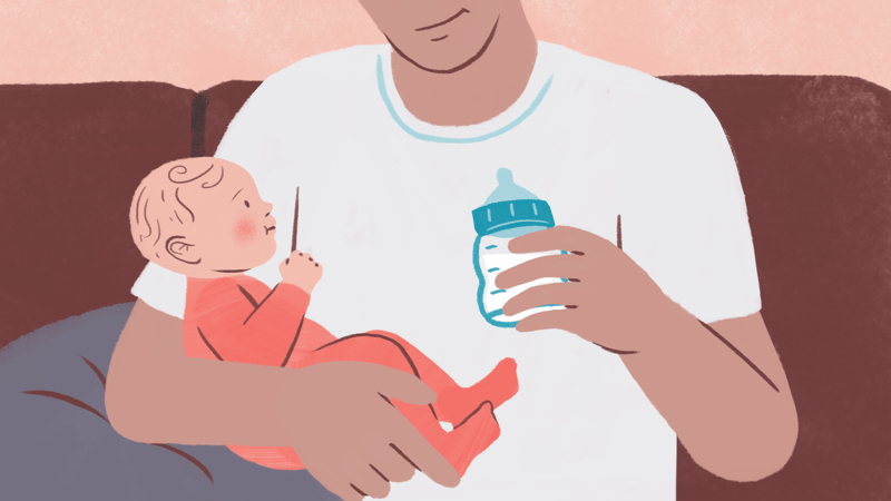 Kent NHS and Scriberia: bottle feeding training animation